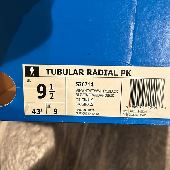 Adidas Originals mens Tubular Radial PK S76714 - Picture 9 of 9